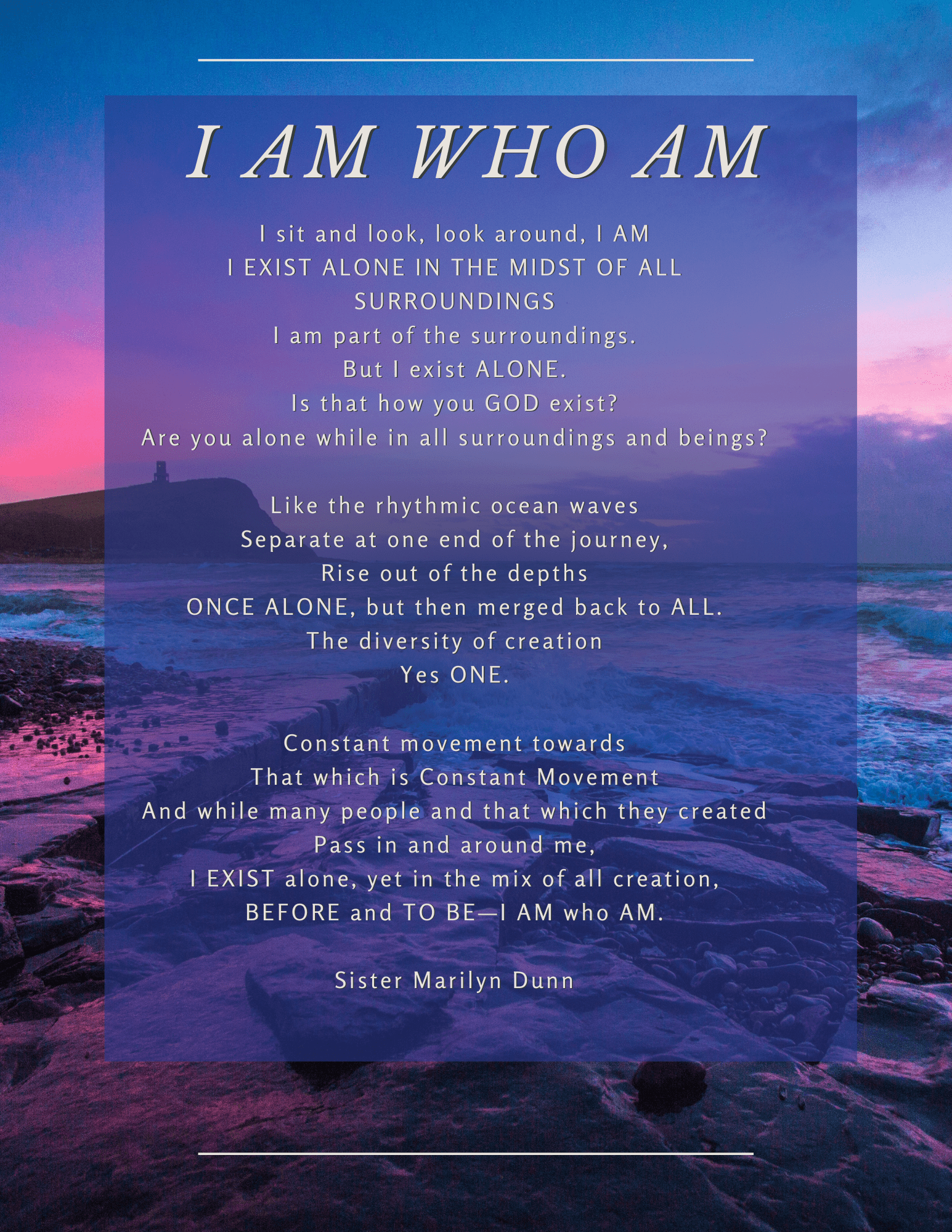 I AM WHO AM