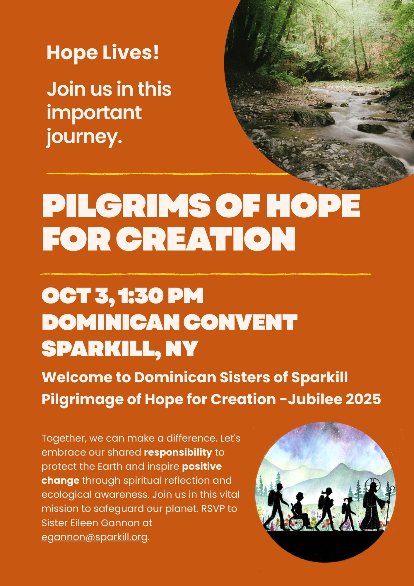 Flyer - Pilgrims of Hope for Creation