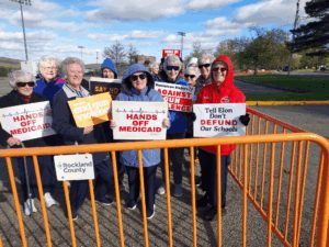 Hands off Rally, Rockland