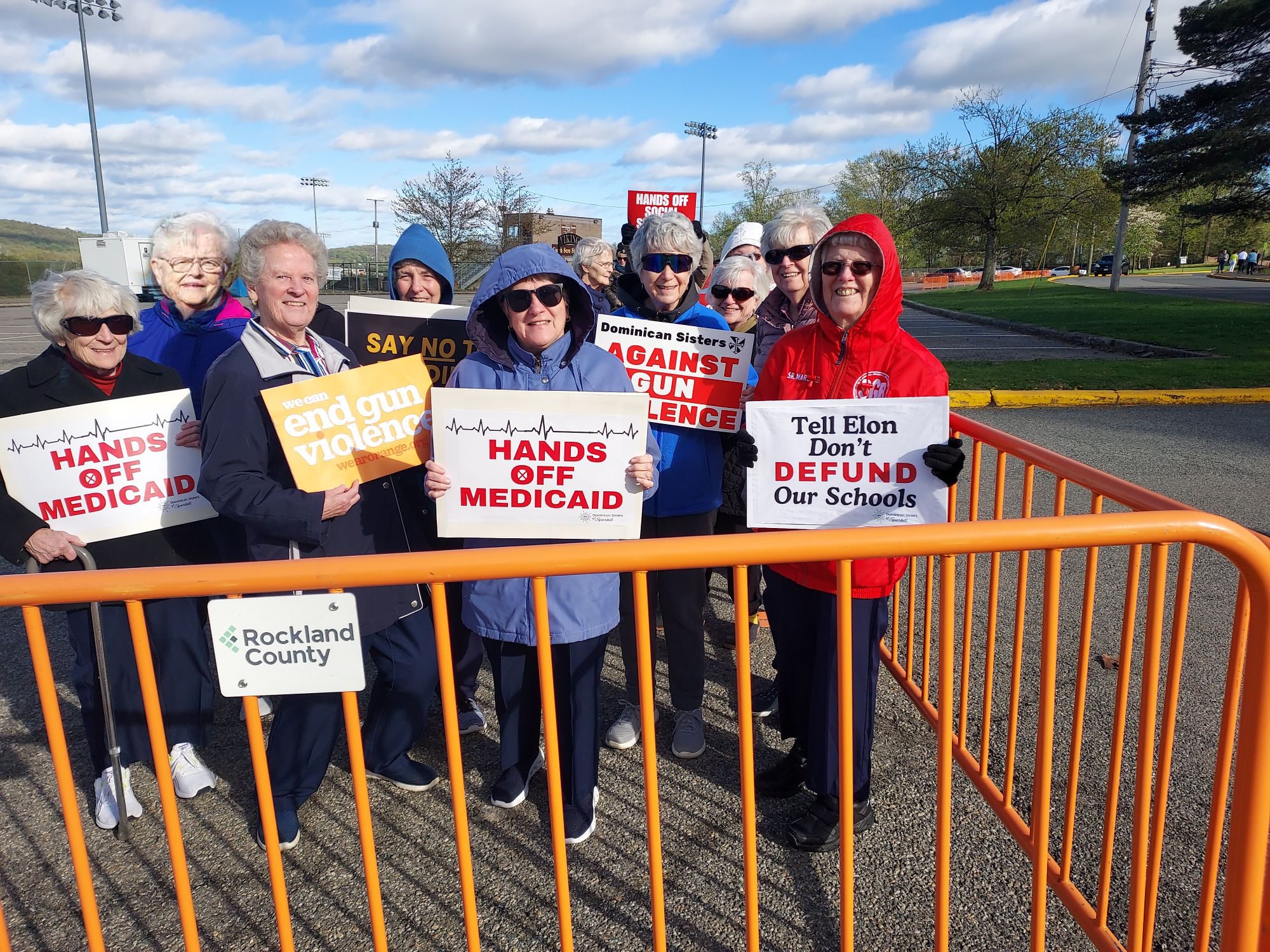 Hands off Rally, Rockland Hands off Rally, Rockland