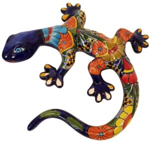 Hispanic heritage colorful lizard