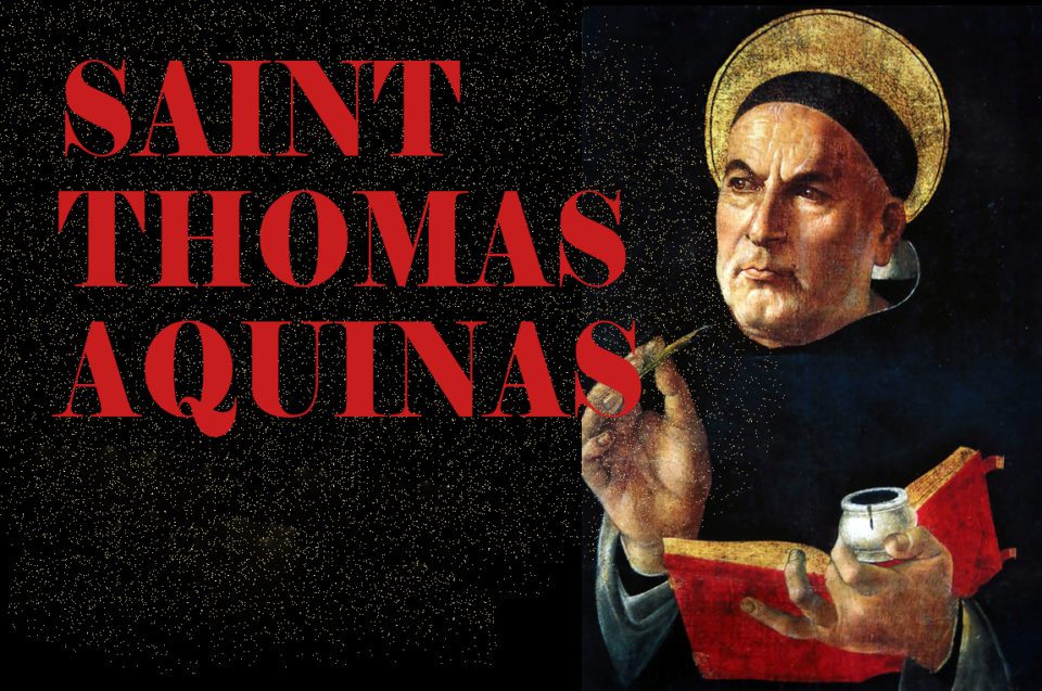 Painting of Thomas Aquinas by Sandro Botticelli, ca. 1481-2
