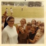 Sr. Joan Correia in Easton, Maryland with school kids.