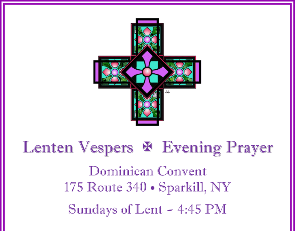 Lenten Vespers Invitation