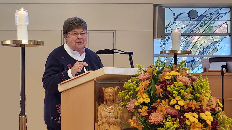 Sr. Mary Jo Preaching