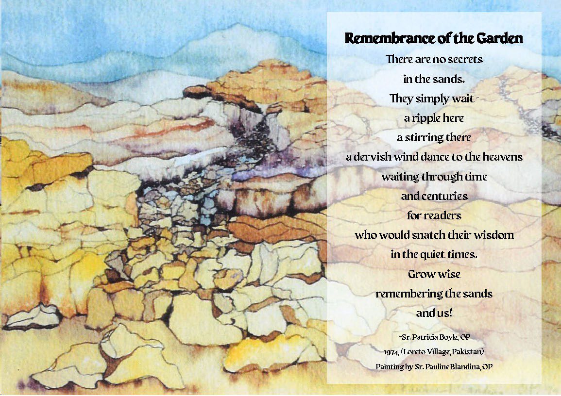 Remembrance of the Garden, Poem