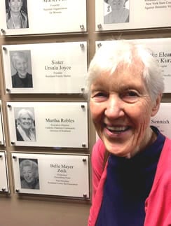 sister at inaugural Rockland Women Leaders Hall of Fame