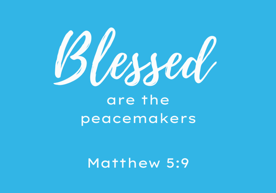 Blessed are the Peacemakers, St. Matthew