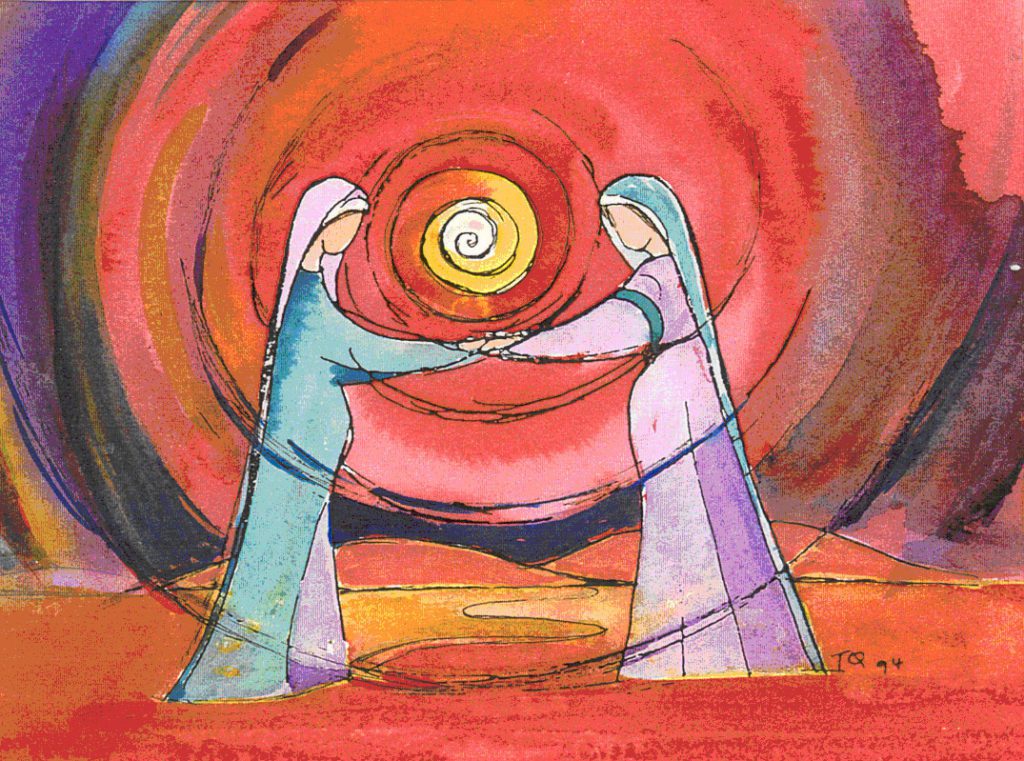 painting of the Visitation