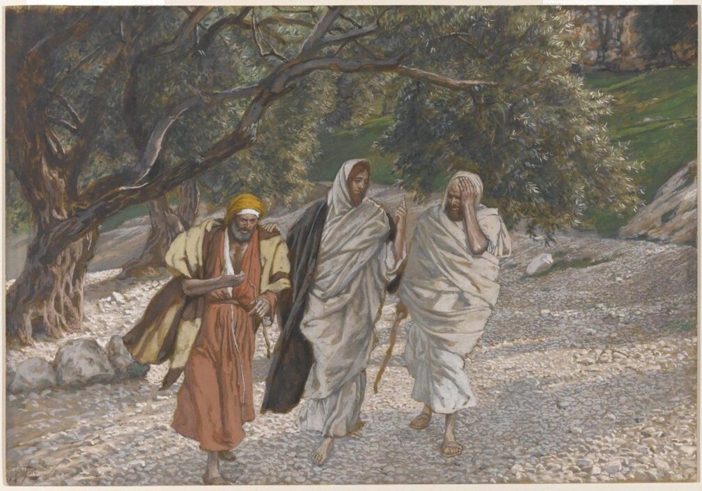 The Pilgrims of Emmaus on the Road
