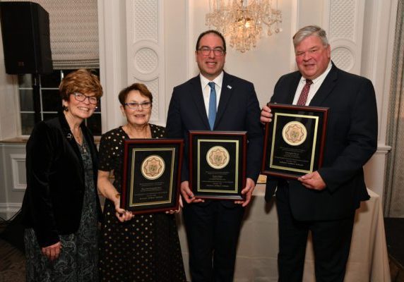 Sister Irene with 2024 Sparks of Light Honorees