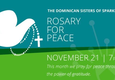 Rosary for Peace, Nov 2024 featured image graphic