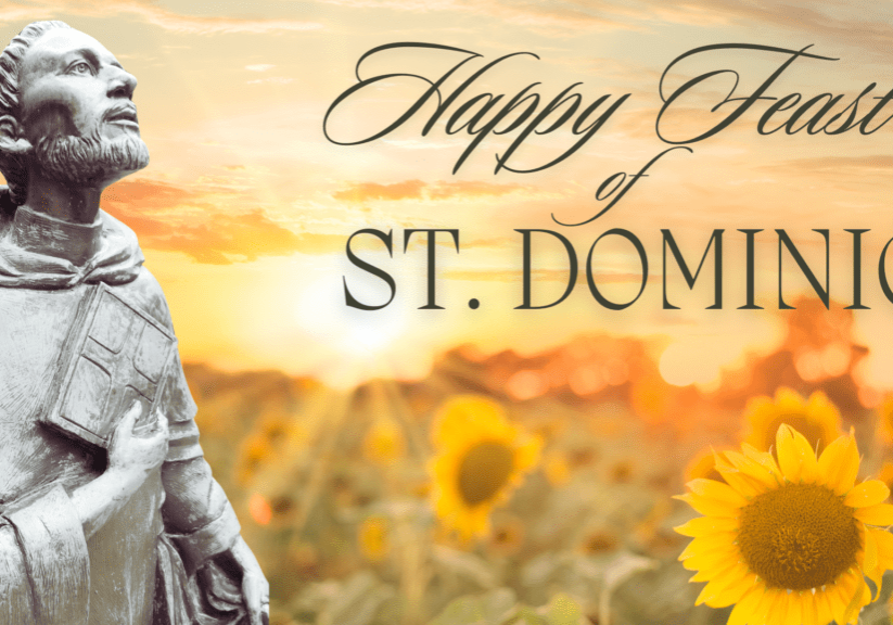 Statue of Saint Dominic by Sister Rose Marie Morris, OP