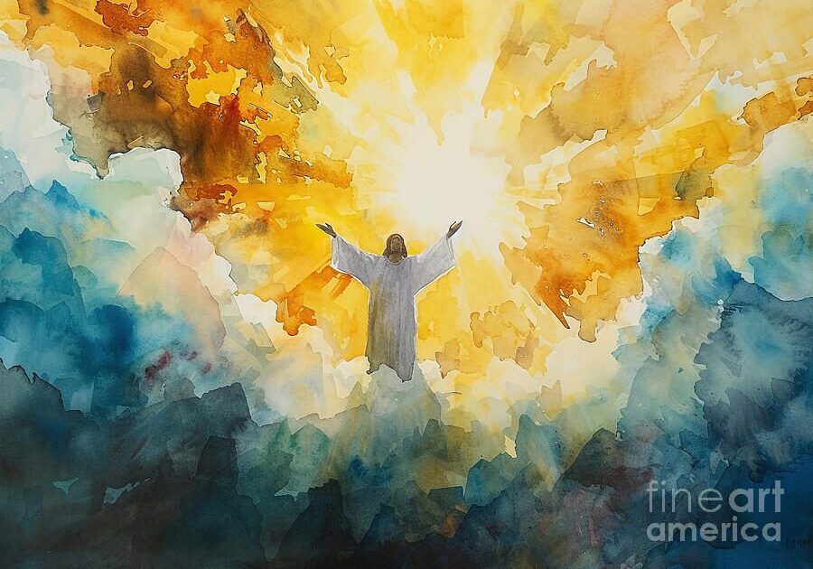 The Ascension Into Heaven, by Eldre Delvie